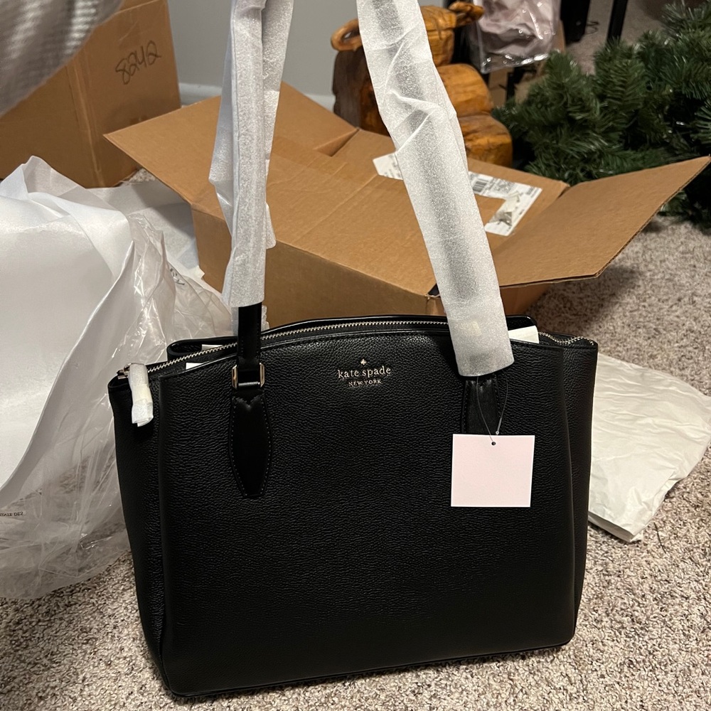Black kate spade tote